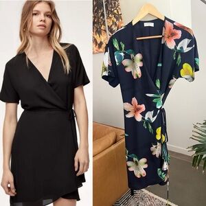 Aritzia Babaton Wallace Wrap Dress